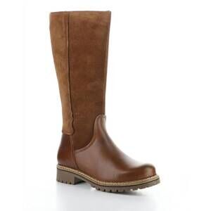 NEW BOS. & CO. women's hudson boots in cognac/redwood